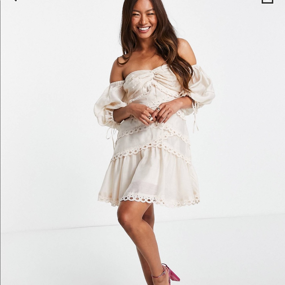 NWT sexy Asos off shoulder dress